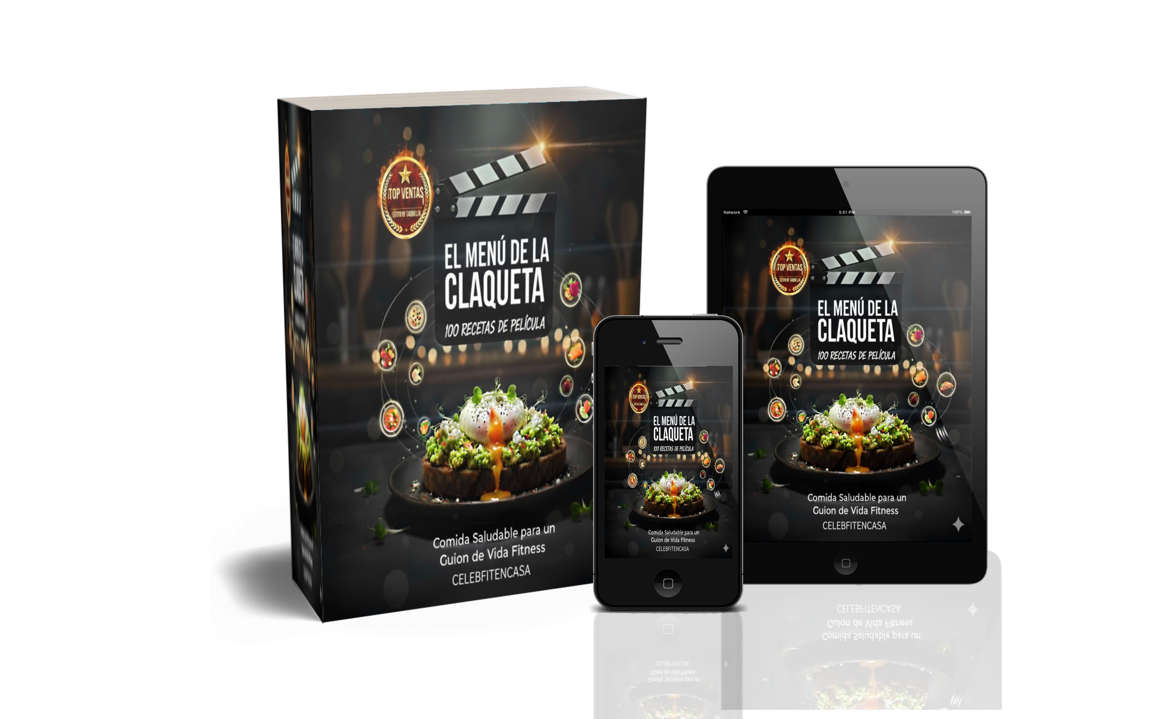 EL MENÚ DE LA CLAQUETA, 100 RECETAS DE PELICULA